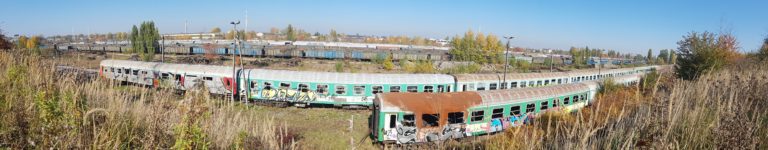 Tabor wagonów towarowych, Lublin, województwo lubelskie - relacja z 10.2018, zdjęcie 1