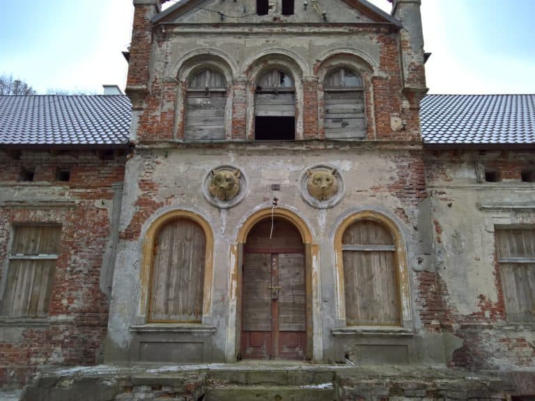 Dwór Mieczkowskich, Niedźwiedź, województwo kujawsko-pomorskie - relacja z 01.2019, zdjęcie 5