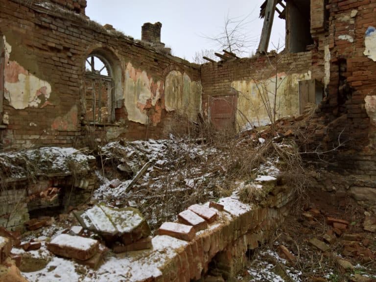 Dwór Mieczkowskich, Niedźwiedź, województwo kujawsko-pomorskie - relacja z 01.2019, zdjęcie 2