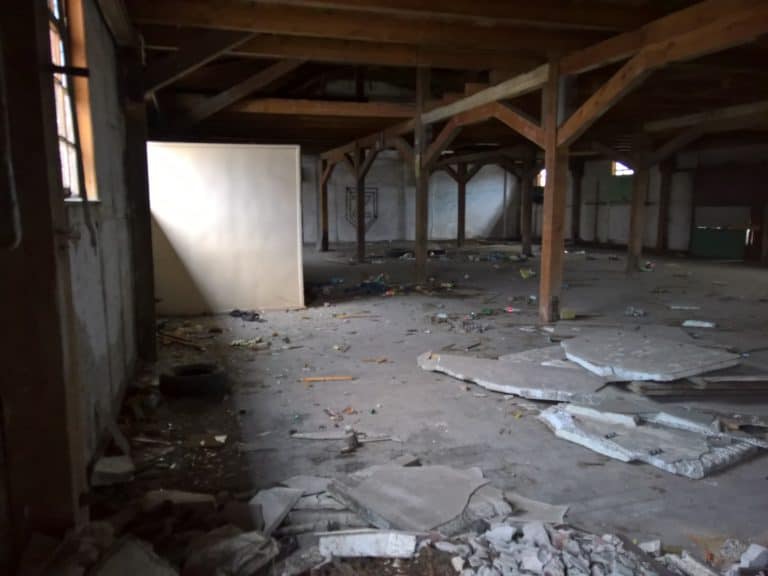 Opuszczone budynki PKP Laskowice Pomorskie, Laskowice, województwo kujawsko-pomorskie - relacja z 01.2019, zdjęcie 15