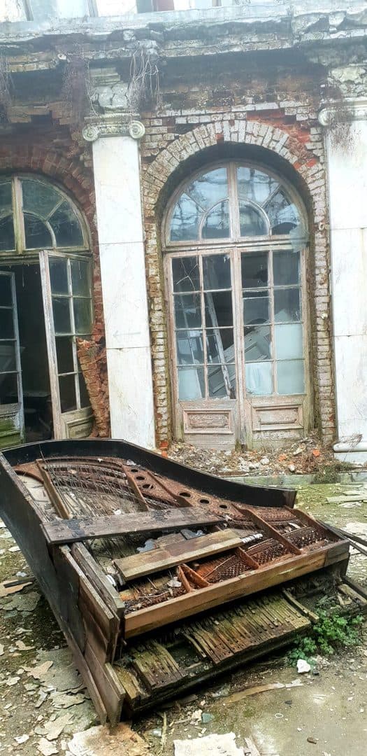 Zespół pałacowy Rzewuskich, Bratoszewice, województwo łódzkie - relacja z 03.2019, zdjęcie 10