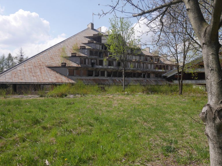 Opuszczony ośrodek wypoczynkowy Maciejka, Ustroń, województwo śląskie - relacja z 04.2019, zdjęcie 6
