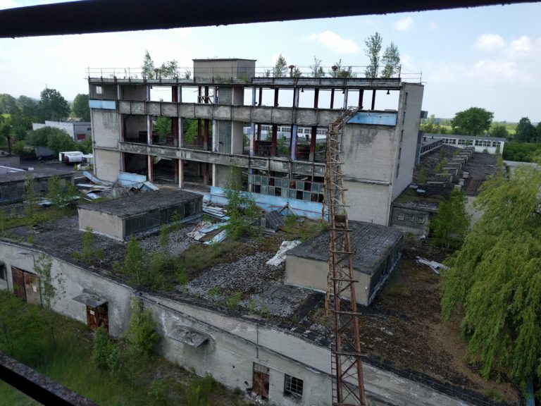 Zakłady Wyrobów Azbestowo-Cementowych w Wierzbicy (ZWAC), Lipienice, województwo mazowieckie - relacja z 06.2016, zdjęcie 2