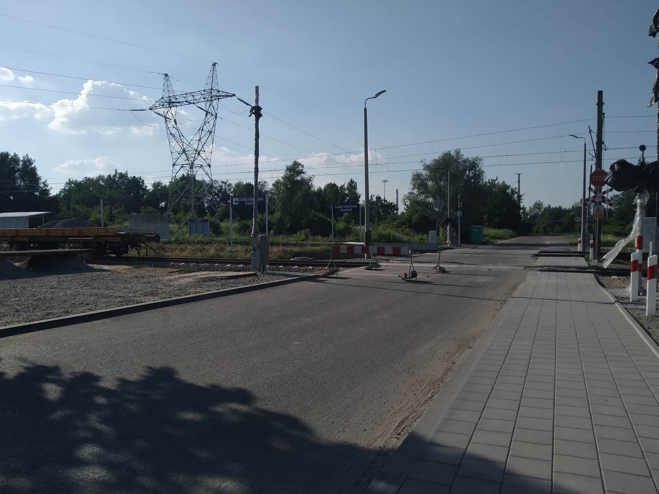 Stacja PKP Olechów, Łódź, województwo łódzkie