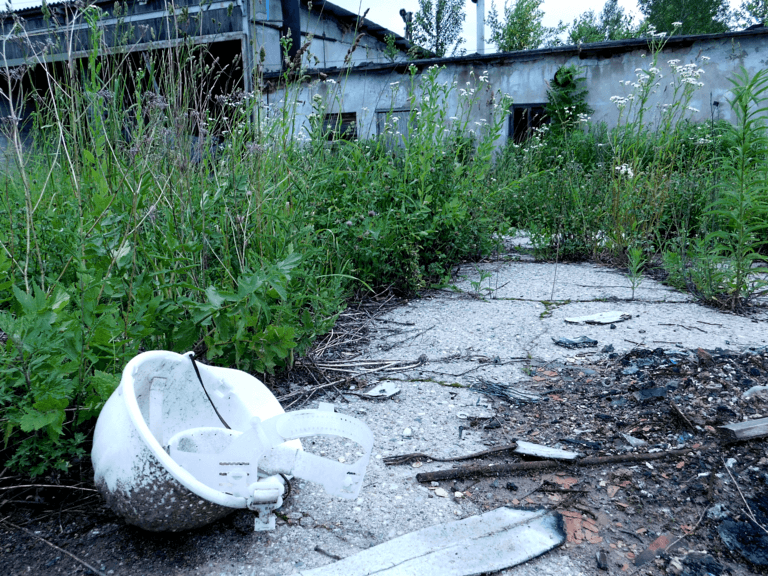 Fabryka wyrobów betonowych., Barczewo, województwo warmińsko-mazurskie - zdjęcie 1
