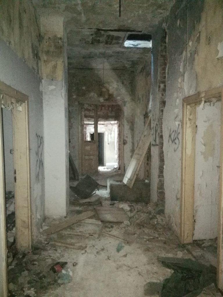 Zabudowania na terenach nieistniejącego Młynu Michla na Pradze, Warszawa, województwo mazowieckie - relacja z 07.2019, zdjęcie 1
