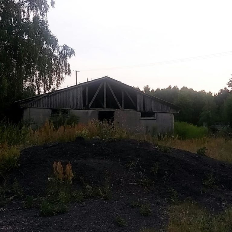 Opuszczone gospodarstwo PGR, Mogiłki, województwo łódzkie - zdjęcie 2