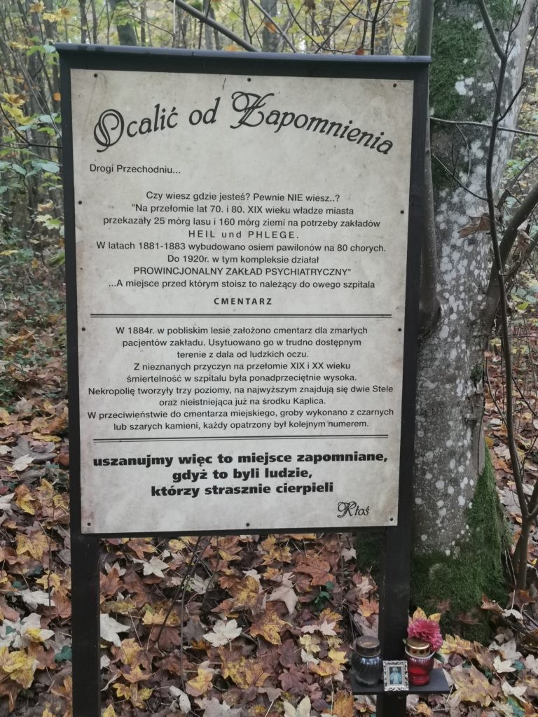 Przedwojenny cmentarz szpitala psychiatrycznego, Wejherowo, województwo pomorskie - zdjęcie z relacji 5