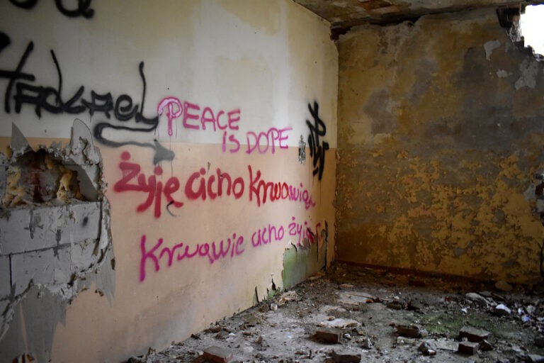 Opuszczona jednostka wojskowa. Gdynia Grabówek, Gdynia, województwo pomorskie - relacja z 10.2019, zdjęcie 3