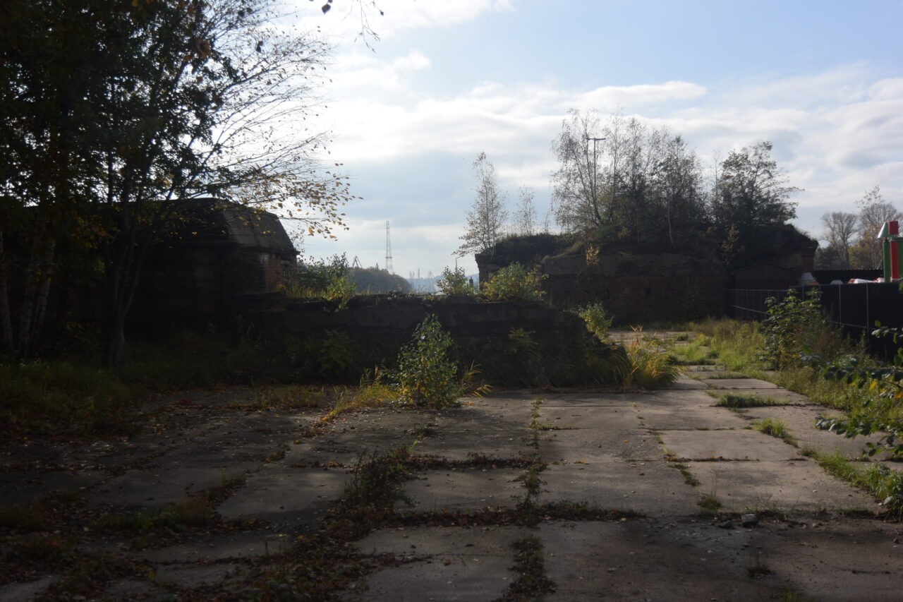 Zabytkowy fort – Mewi Szaniec, Gdańsk, województwo pomorskie