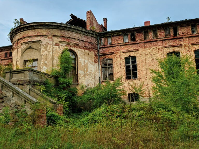 XVII pałac w Wełnie, Wełna, województwo wielkopolskie - relacja z 08.2019, zdjęcie 6