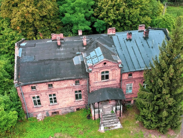 Opuszczony Pałac, Pawłowo Skockie, województwo wielkopolskie - relacja z 08.2019, zdjęcie 11
