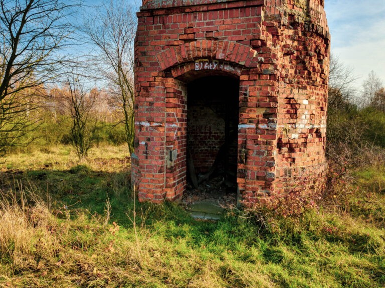 Pruska wieża obserwacyjna II, Biedrusko, województwo wielkopolskie - relacja z 11.2019, zdjęcie 2