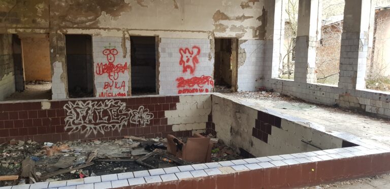 Sanatorium neuropsychiatrii dziecięcej, Nowe Czarnowo, województwo zachodniopomorskie - relacja z 12.2019, zdjęcie 8