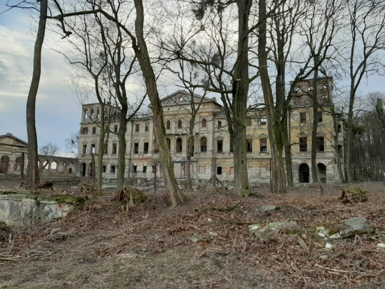Pałac Ernesta von Eikstedta w Sławikowie, Sławików, województwo śląskie - relacja z 02.2020, zdjęcie 11