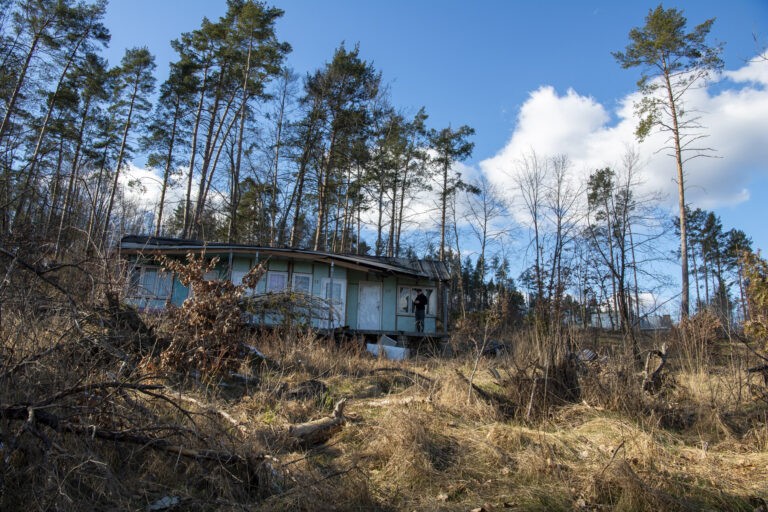 Bar nad Jeziorem Mausz, Zielony Dwór, województwo pomorskie - relacja z 03.2020, zdjęcie 9