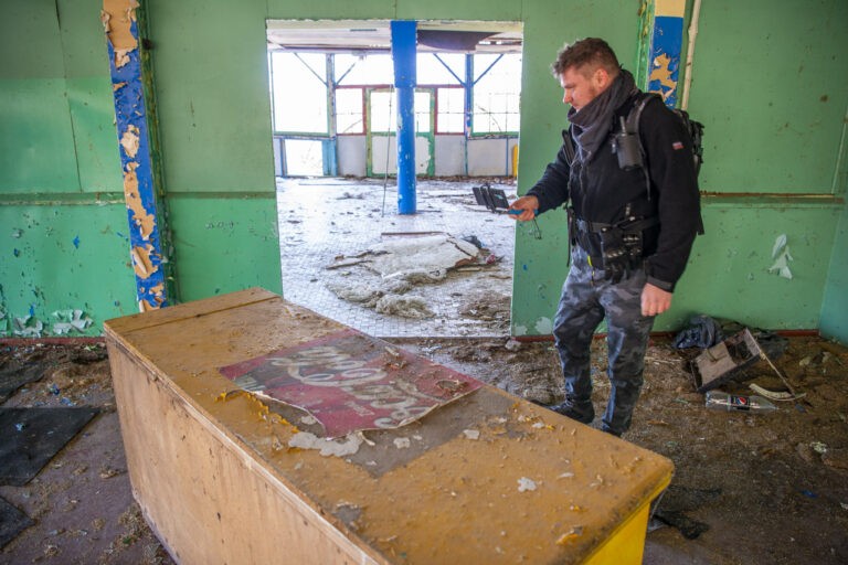 Bar nad Jeziorem Mausz, Zielony Dwór, województwo pomorskie - relacja z 03.2020, zdjęcie 3