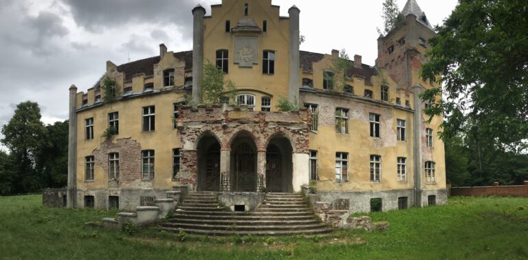 Pałac w Dobrowie, Rozłazino, województwo zachodniopomorskie - relacja z 07.2020, zdjęcie 6