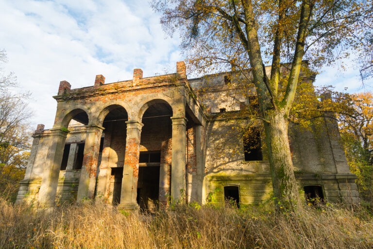 Pałac z końca XIX w., Dębno, województwo wielkopolskie - zdjęcie 4