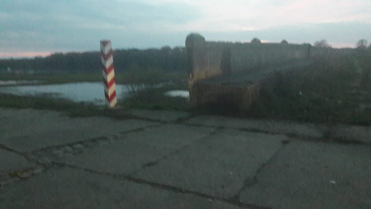 Most nad Odrą, Kłopot, województwo lubuskie