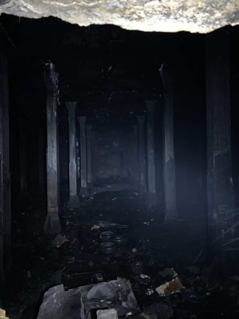 OGROMNY PODZIEMNY ZBIORNIK WODNY W BYTOMIU, Bytom, województwo śląskie - relacja z 01.2021, zdjęcie 4