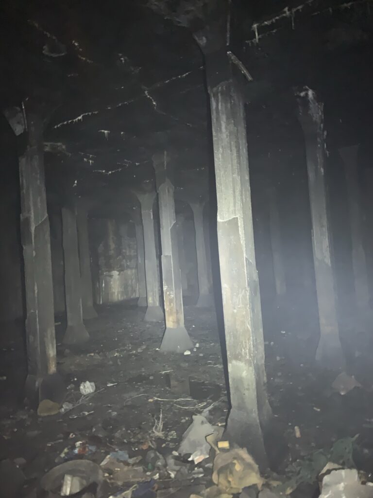 OGROMNY PODZIEMNY ZBIORNIK WODNY W BYTOMIU, Bytom, województwo śląskie - relacja z 01.2021, zdjęcie 3