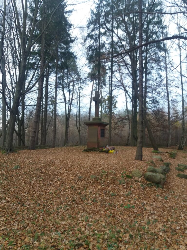 Cmentarz wojenny z czasów I wojny, Wiączyń Dolny, województwo łódzkie - zdjęcie 1
