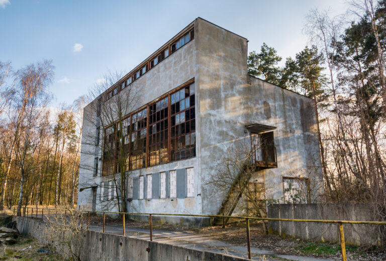 Opuszczony budynek – kotłownia, Błażejewko, województwo wielkopolskie - relacja z 03.2021, zdjęcie 2