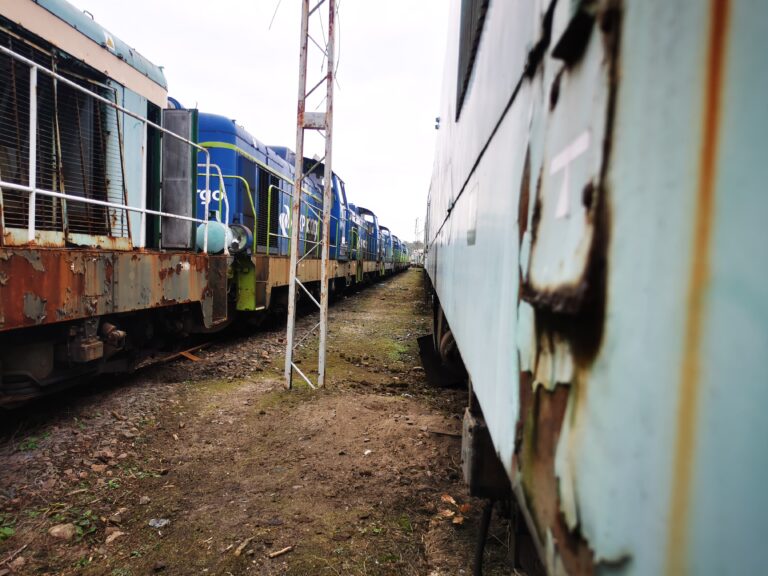 Cmentarzysko pociągów, Łódź, województwo łódzkie - relacja z 09.2021, zdjęcie 24