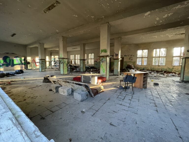 Opuszczone budynki kolejowe w Rynkowie, Bydgoszcz, województwo kujawsko-pomorskie - relacja z 01.2022, zdjęcie 6