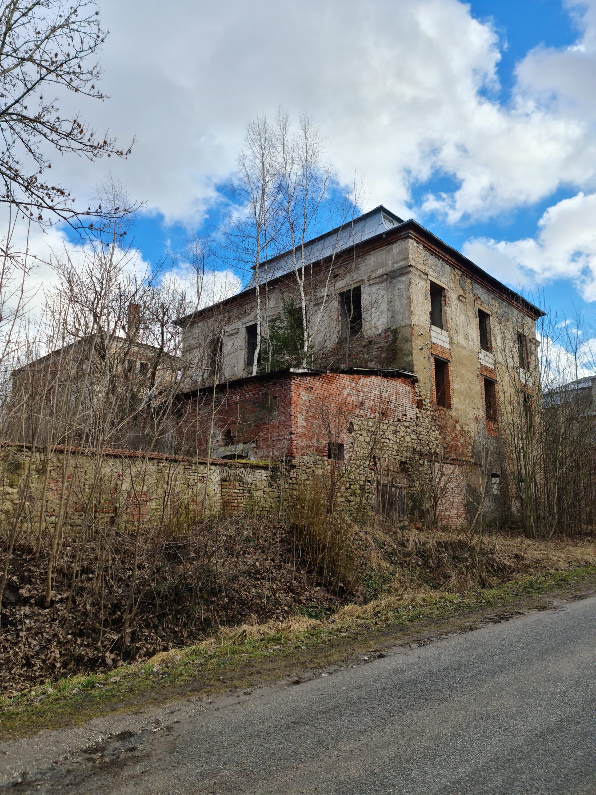 Ruiny pałacu, Wilkanów, województwo dolnośląskie