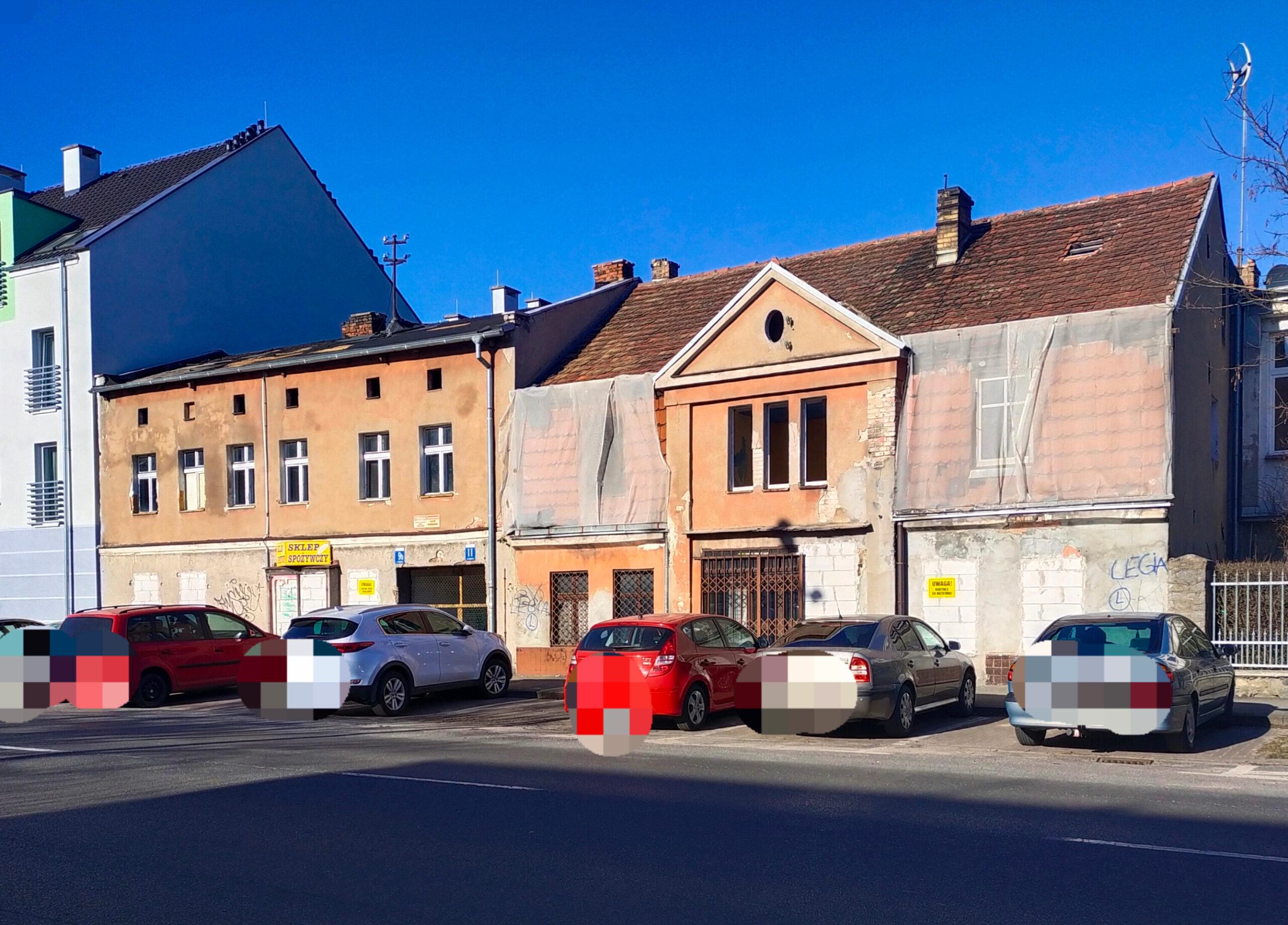 2 opuszczone kamienice, Stargard, zachodniopomorskie — zdjęcie 1