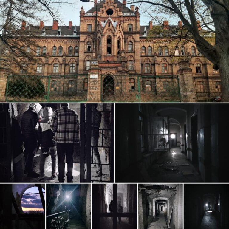 Neogotycki szpital z XIX wieku, Mokrzeszów, województwo dolnośląskie - relacja z 04.2022, zdjęcie 62