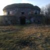Ceglana wieża artyleryjska znana jako Fort Malakoff. Głogów