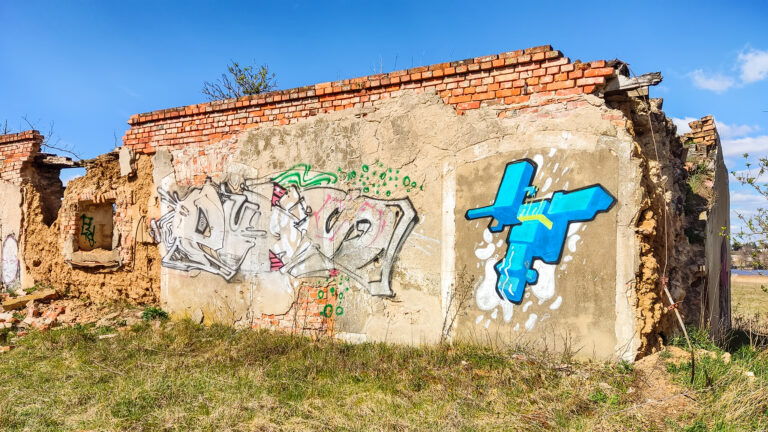 Dawny folwark Wielkie – ruiny., Chyby, województwo wielkopolskie - zdjęcie 2