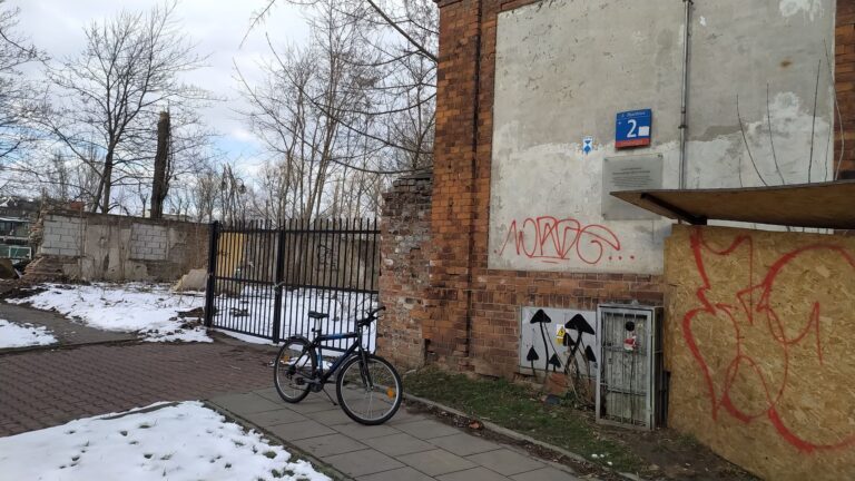 Zabudowania na terenach nieistniejącego Młynu Michla na Pradze, Warszawa, województwo mazowieckie - relacja z 02.2022, zdjęcie 3