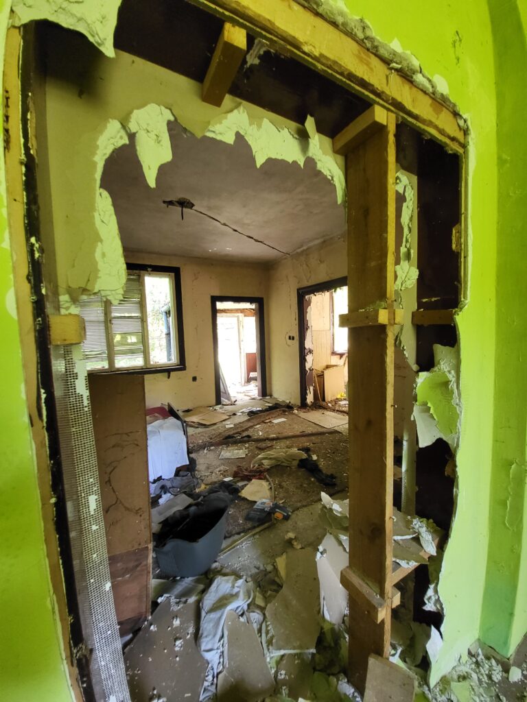 Opuszczony dom w lesie, Kamieniec, województwo świętokrzyskie - relacja z 06.2022, zdjęcie 5