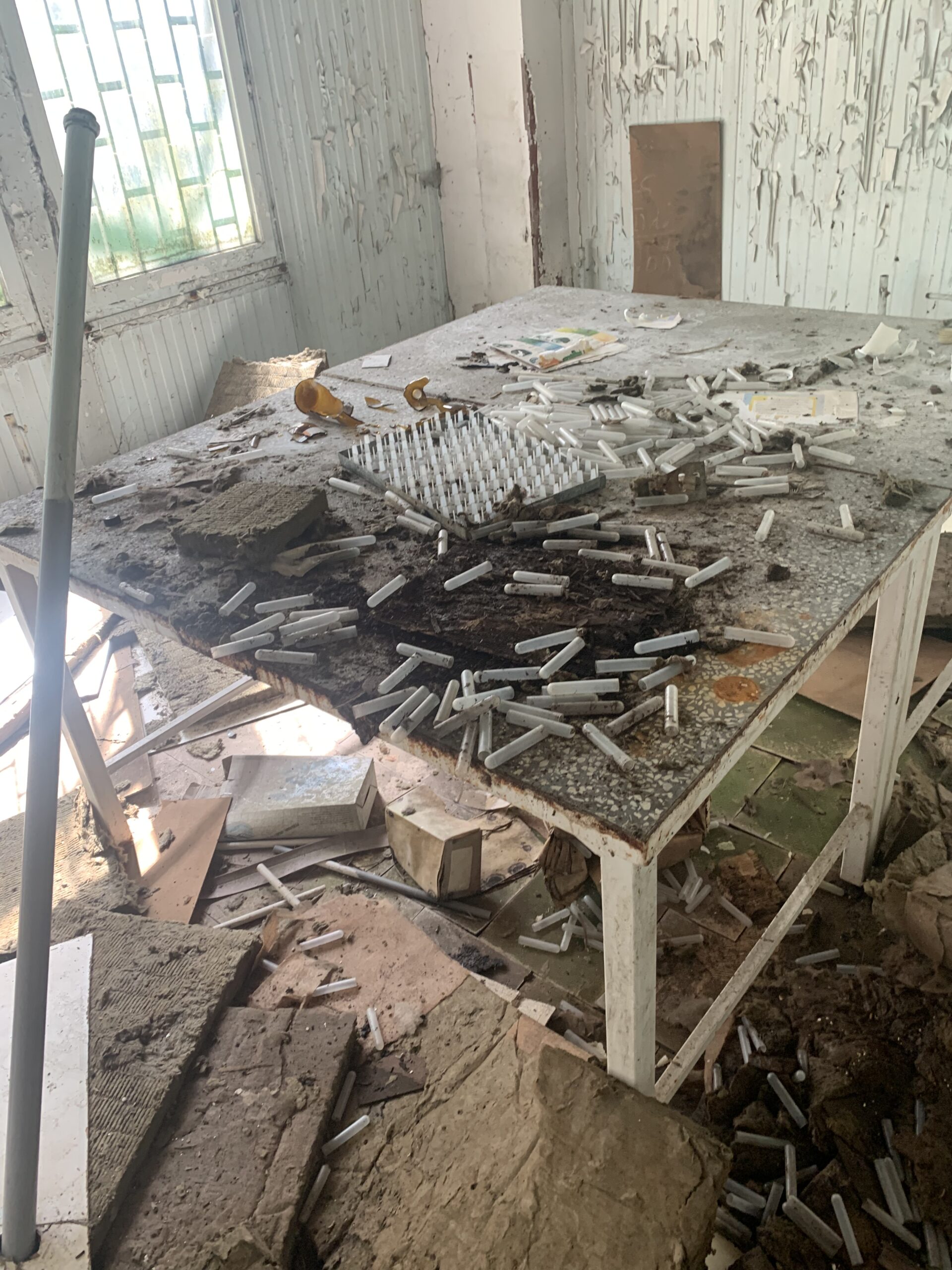 Opuszczone obiekty SGGW, Grudów, województwo mazowieckie