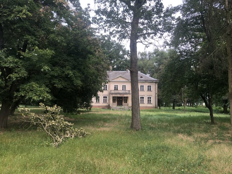 Opuszczony dwór/szkoła w Cieślach, Cieśle, województwo wielkopolskie - relacja z 07.2022, zdjęcie 5