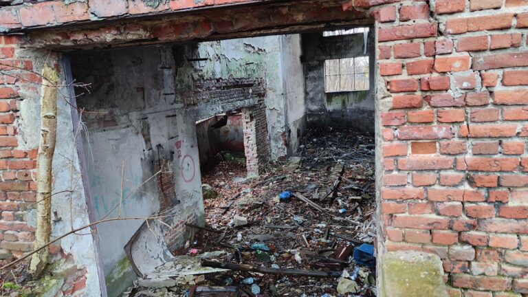 Stara fabryka – ruina, Łódź, województwo łódzkie - zdjęcie 2
