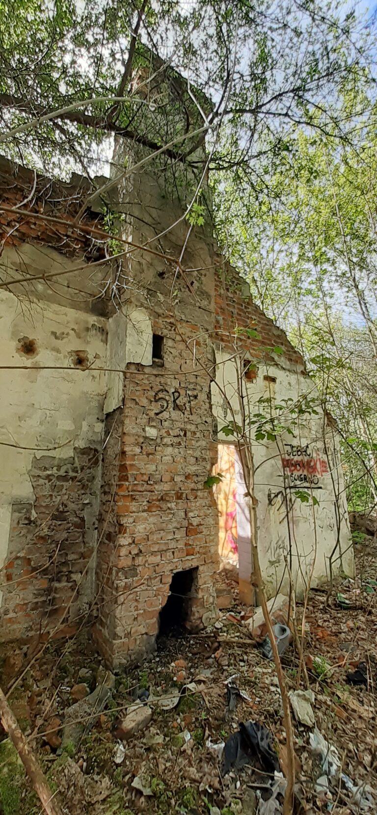 Opuszczony budynek, Wysoka, województwo dolnośląskie - zdjęcie 1