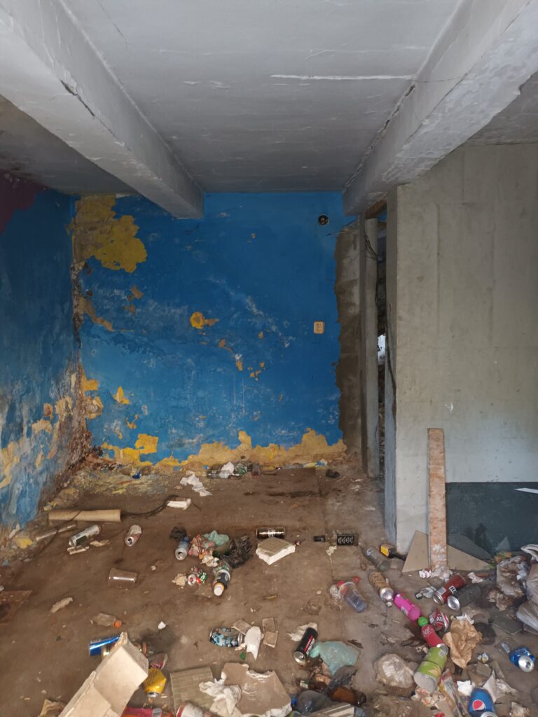 Opuszczony biały domek, Miasteczko Śląskie, województwo śląskie - zdjęcie 3