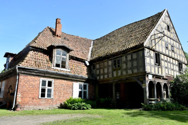 Dom Podcieniowy Mennonitów nr 50 w Steblewie, Krzywe Koło, województwo pomorskie - zdjęcie 1