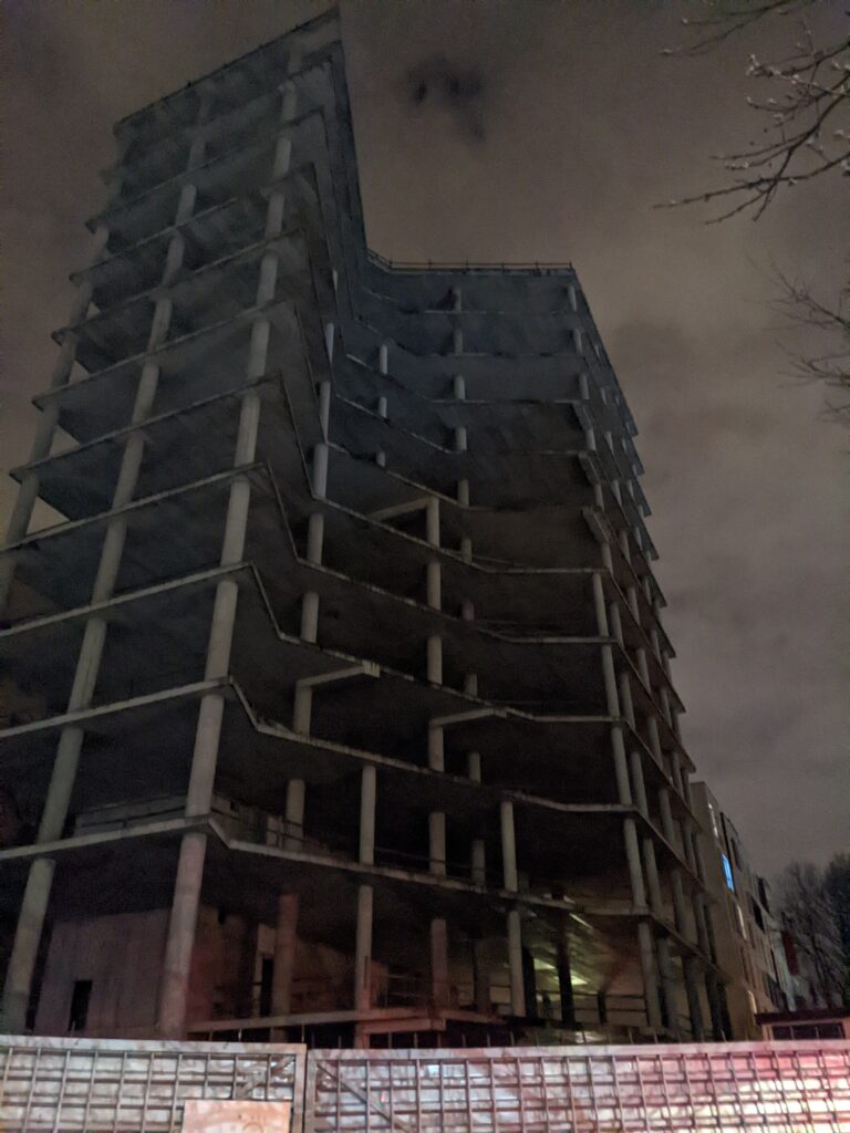 Niedokończony Wysoki Budynek, Warszawa, województwo mazowieckie - zdjęcie z relacji 9