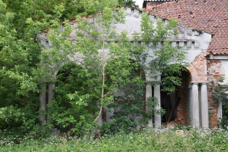 Ruiny dworu Długosze z 1857 roku rodziny Lebesius, Kosewo, województwo warmińsko-mazurskie - zdjęcie 4
