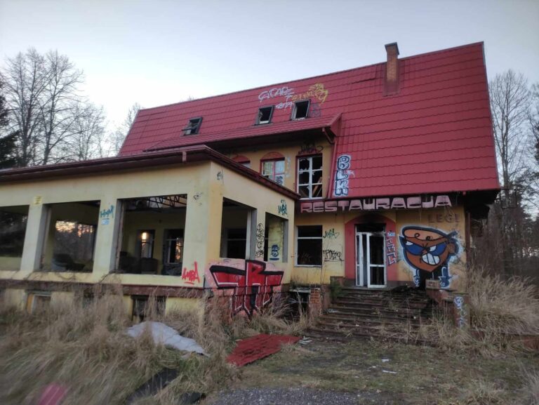 Opuszczony Bar Okej, Barak, województwo mazowieckie - relacja z 12.2023, zdjęcie 3
