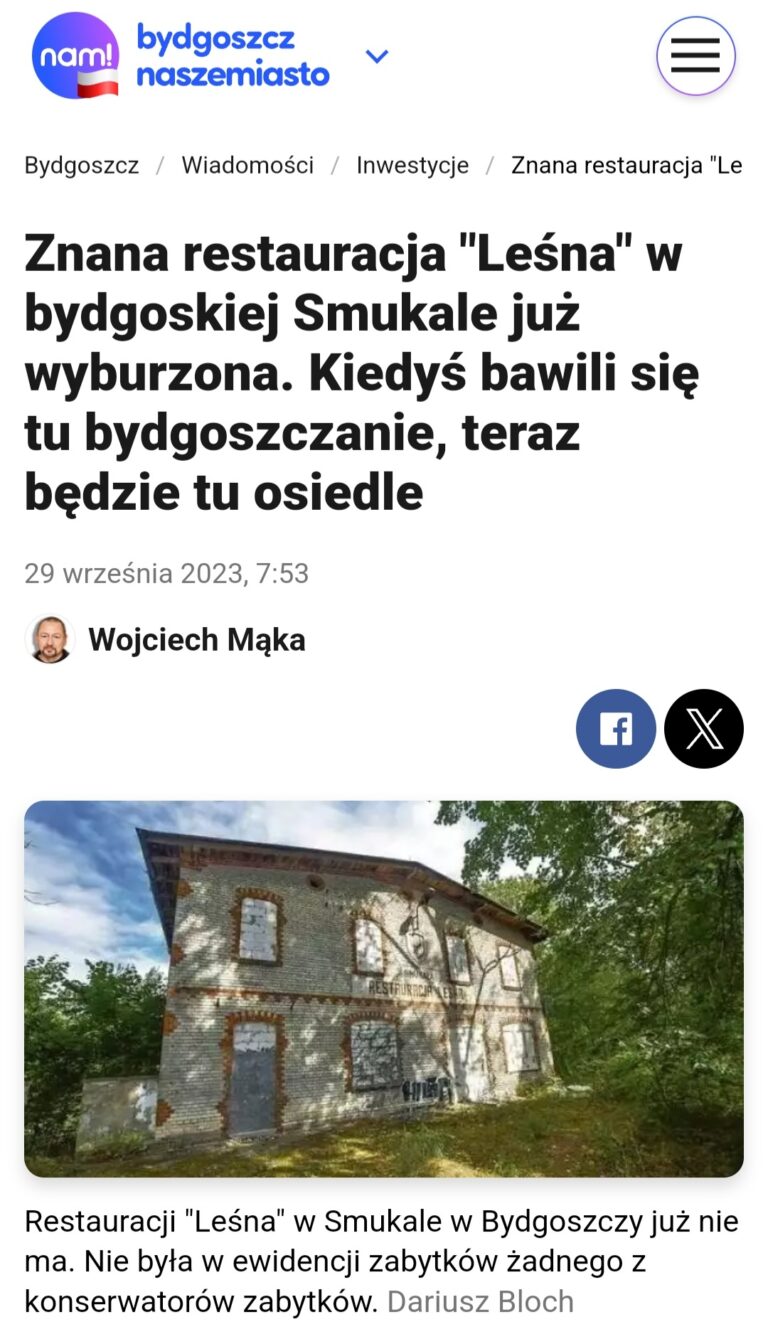 Restauracja Leśna, Bydgoszcz, województwo kujawsko-pomorskie - zdjęcie z relacji 13
