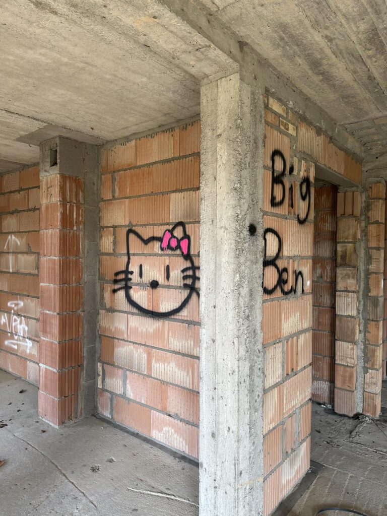 Niedokonczone bloki na gorce narodowej, Kraków, województwo małopolskie - zdjęcie 1