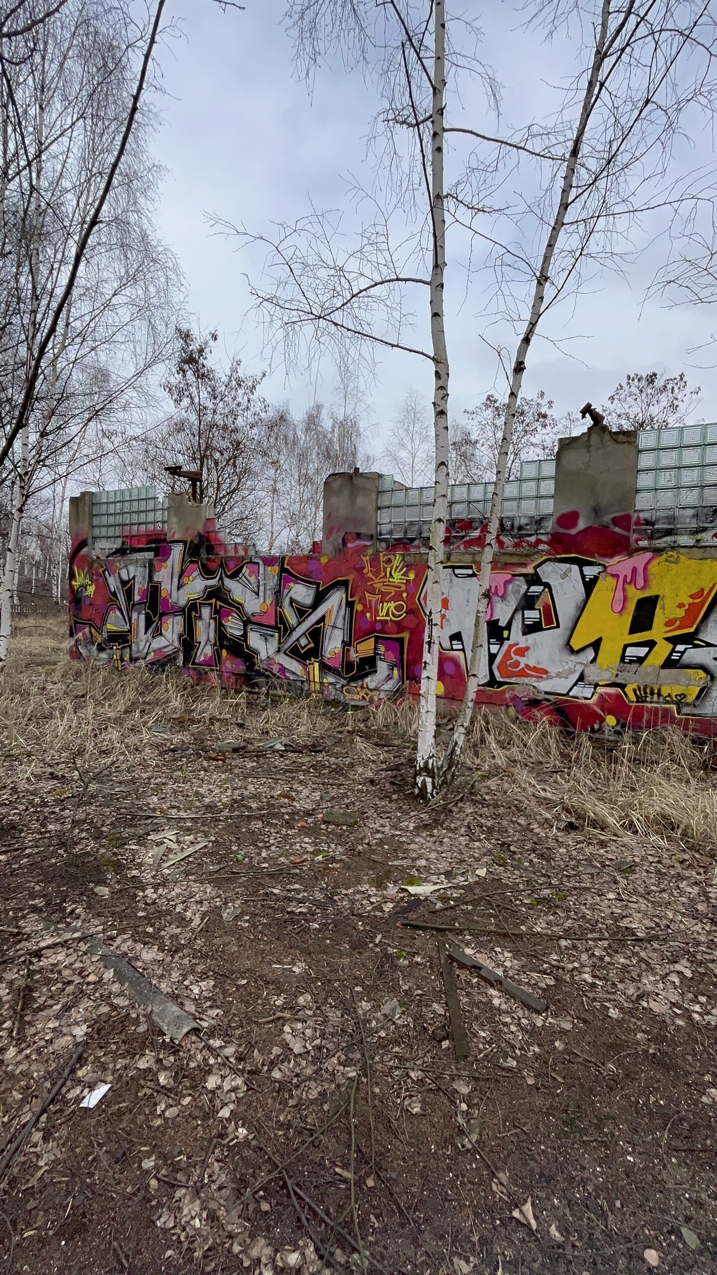 Dwa niewielkie budynki, ruiny i mały komin z drabiną, Gdańsk, pomorskie — zdjęcie 6