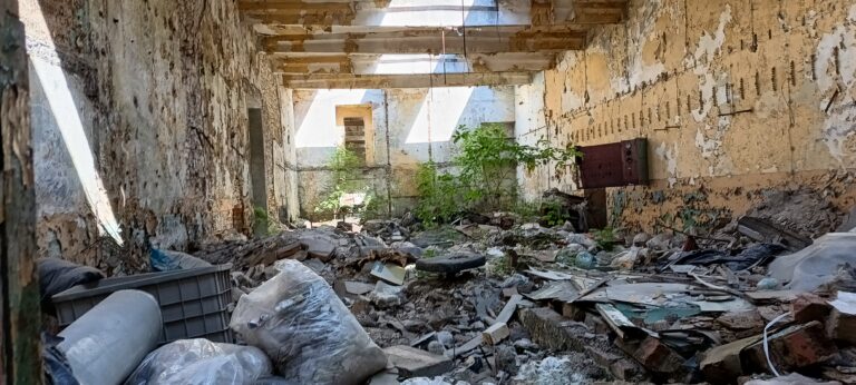 Opuszczony Kompleks budynków (obok wełnopolu), Częstochowa, województwo śląskie - relacja z 05.2024, zdjęcie 3